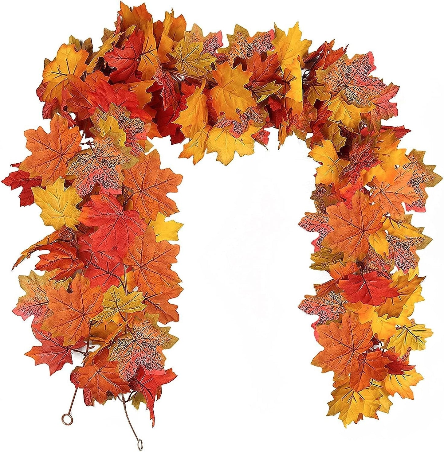 Special Fall Sale 49% OFF-Fall Wreath with Pumpkin Maple Leaves