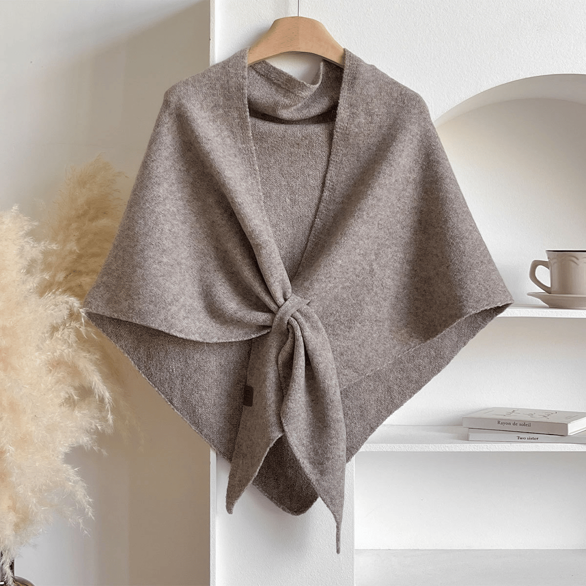 🍂Women's Solid Color Scarf🍁 Casual Soft Comfortable Shawl for Daily Wear