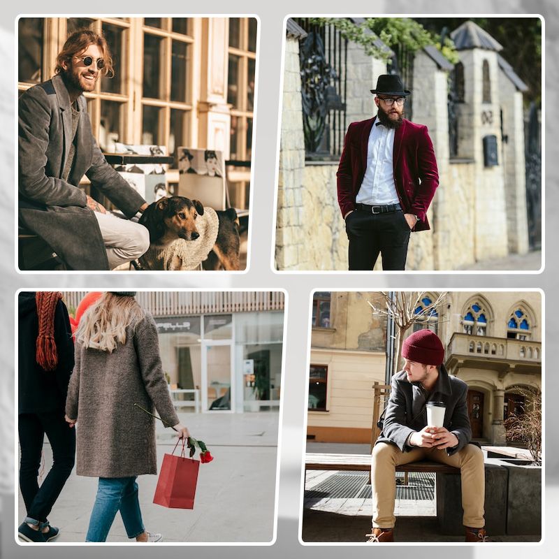 Fashionable Stand-collar Thickened Warm Leather Jacket