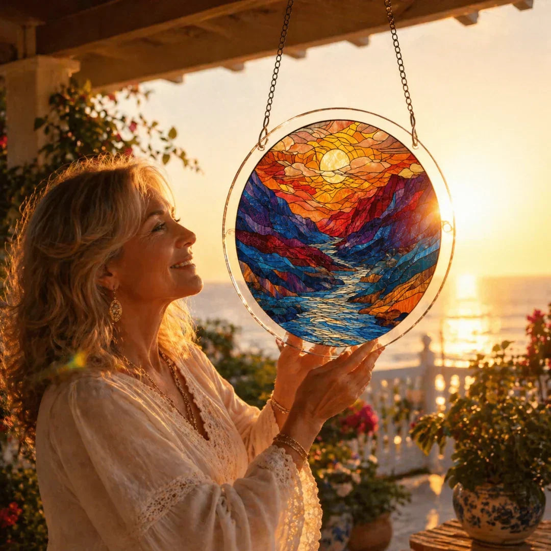 ☀️🛍️Acrylic Jigsaw Puzzle Suncatcher 80 Pieces