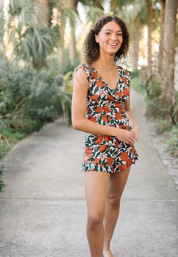 ✨Swim Romper Built-In Bra