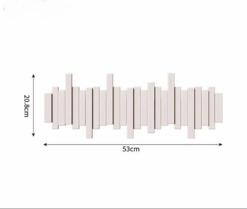 🎹Wall-Mounted Wooden Coat Rack 🎹Piano Key Style Design