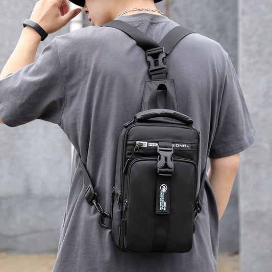 Anti-theft waterproof crossbody bag