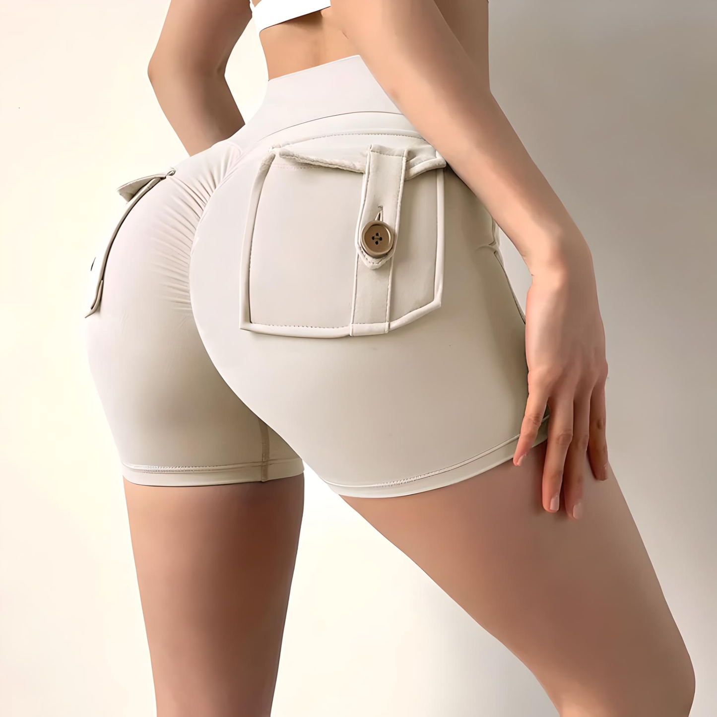 Butt Lifting Pocketed Shorts