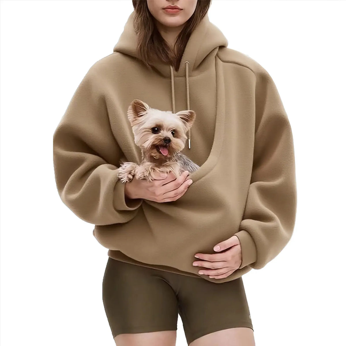 🧸New Bestsellers — 50% Off 🐱Women's Kangaroo-Pocket Pet-Carrying Hoodie