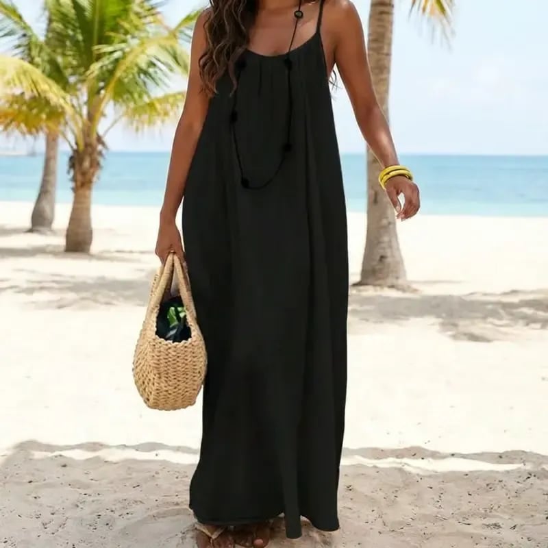 ✨ Feel Irresistible Together — Elegant Backless Cami Dress for Romantic Moments(Buy 3 Free Shipping)