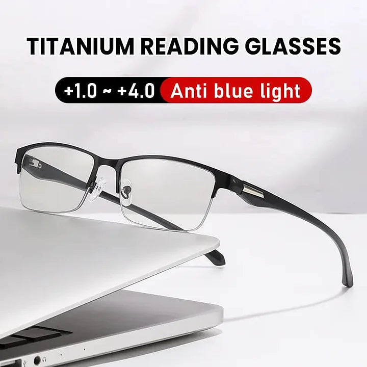 Progressive multifocal photochromic reading glasses