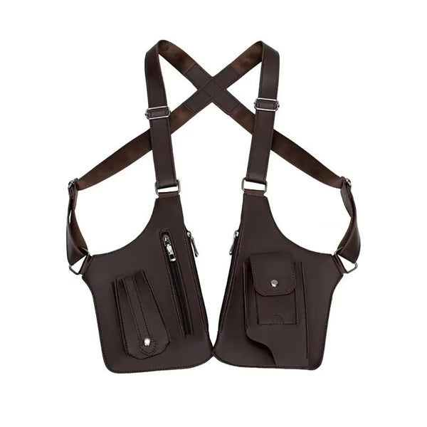 🏆Flash Sale⚡ 50K+ SOLD!🐂Premium Leather Adjustable Underarm Shoulder Bag for Men & Women