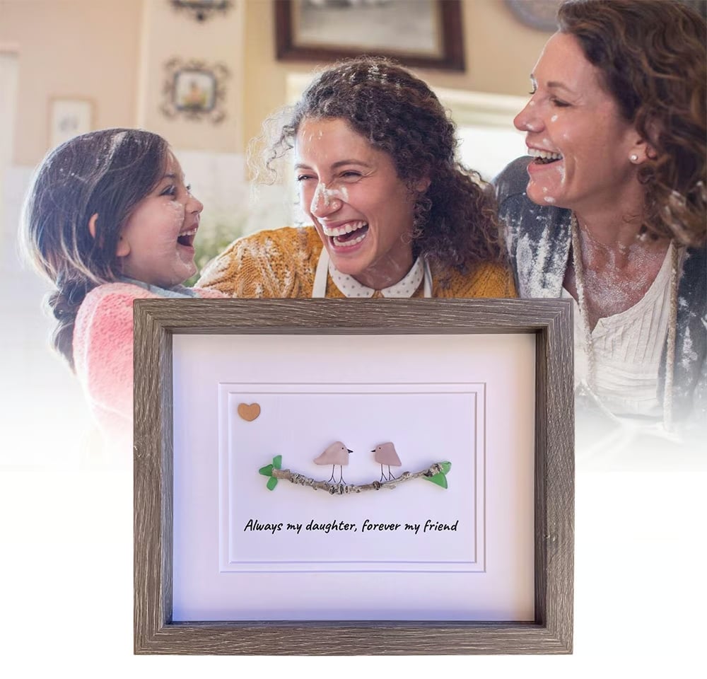 Sea Glass Art,, Friend Birthdays, Gift,Handmade