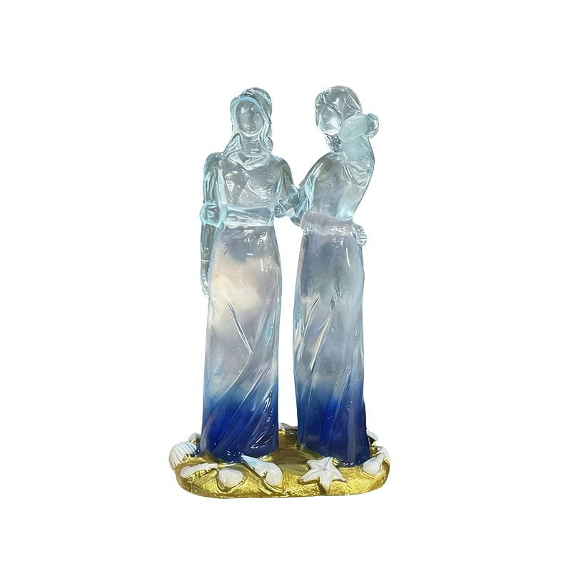 👩🏻‍🤝‍👩🏻Sisters By My Side, Celebrates Friendships Three Sisters Sculpture