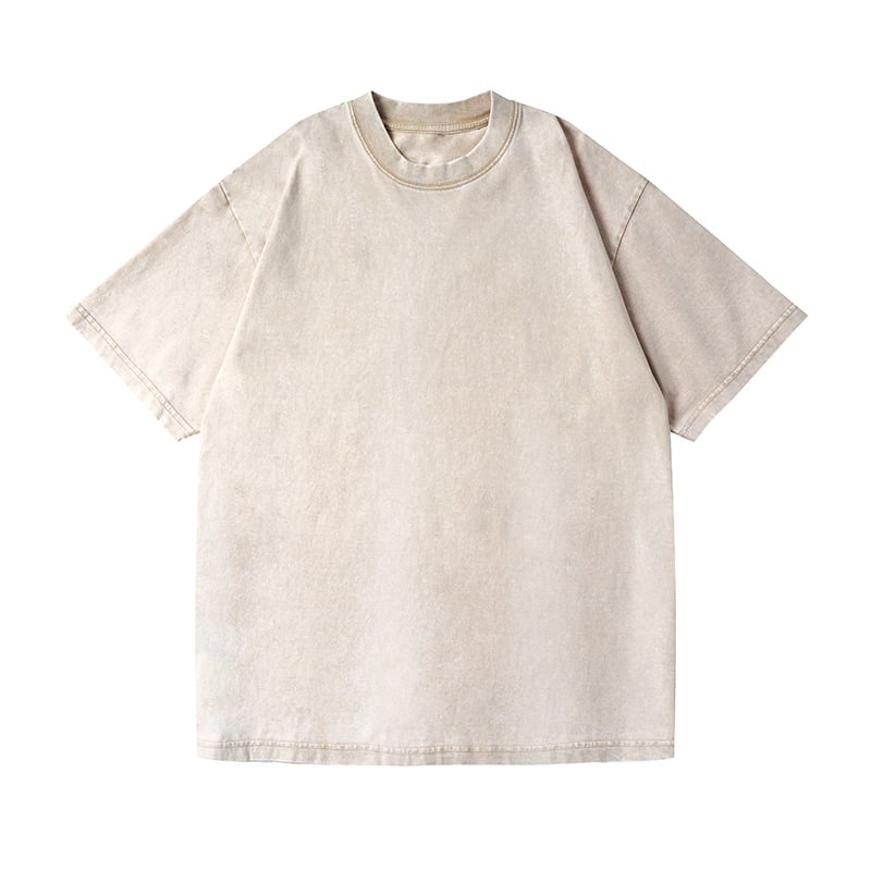 Women's Oversized T Shirts Acid Washed HeavyCotton