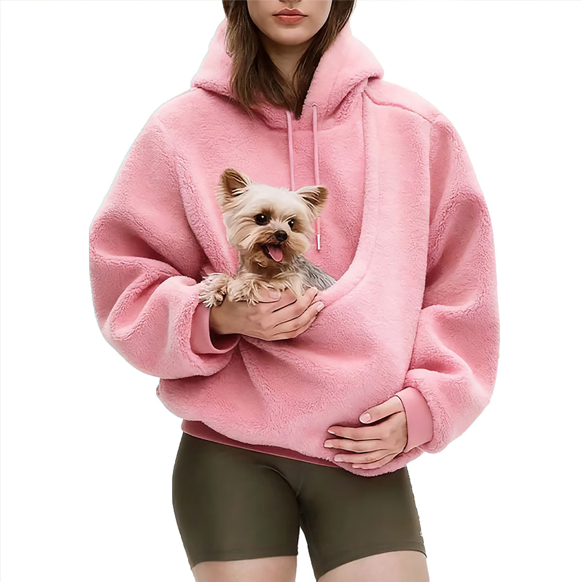 🧸New Bestsellers — 50% Off 🐱Women's Kangaroo-Pocket Pet-Carrying Hoodie