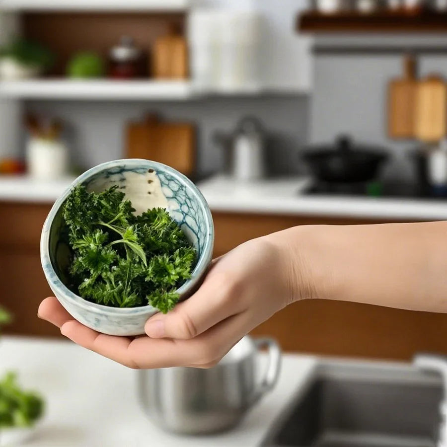 Pottery Herb Stripper