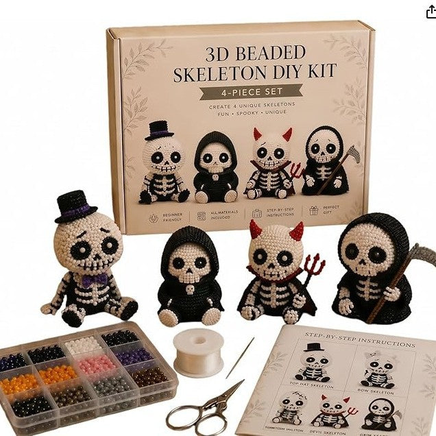 🎄Hot-Selling New 3d beaded seasonal gnome diy kit