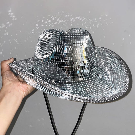 Disco Ball Cowboy Hat