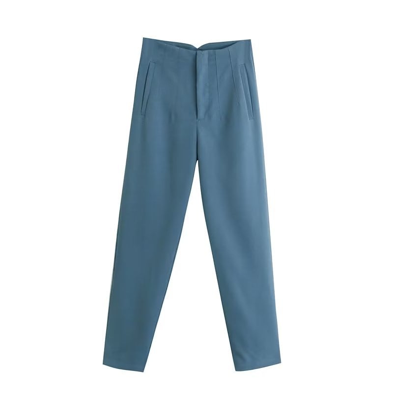 Tailored Pleat High Waist Pants - Buy two and get free shipping!