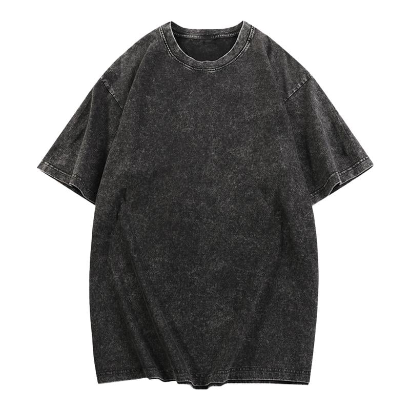 Women's Oversized T Shirts Acid Washed HeavyCotton