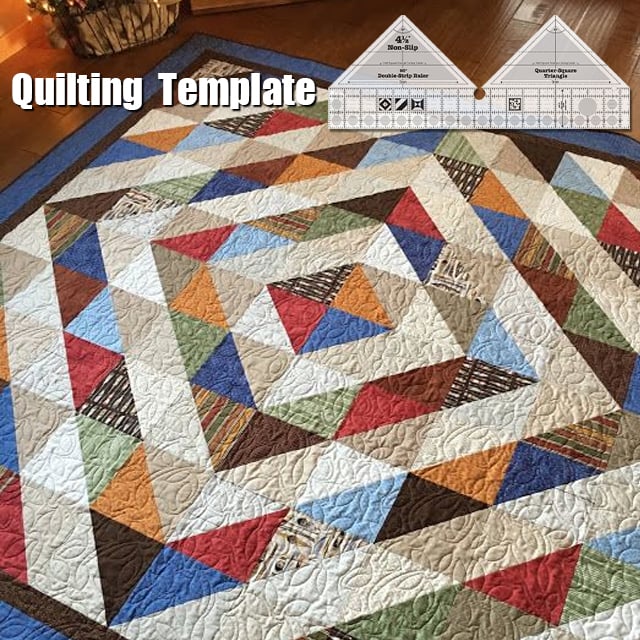 90 Degree Double-Strip Quilt Ruler