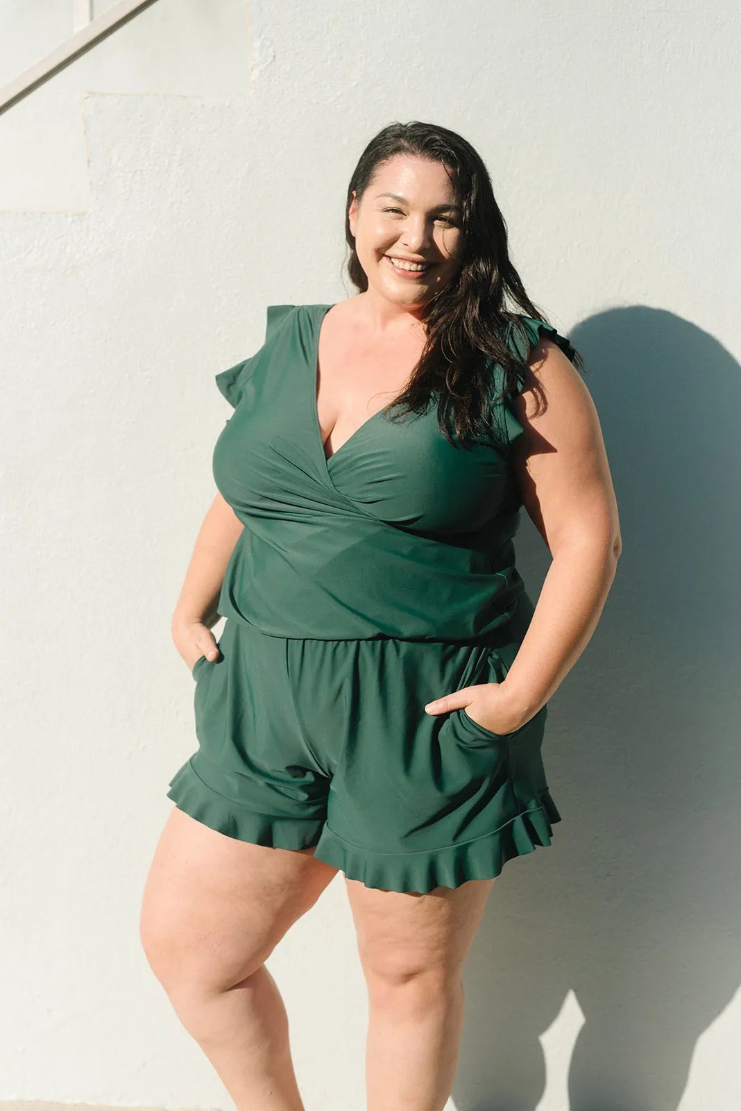 ✨Swim Romper Built-In Bra