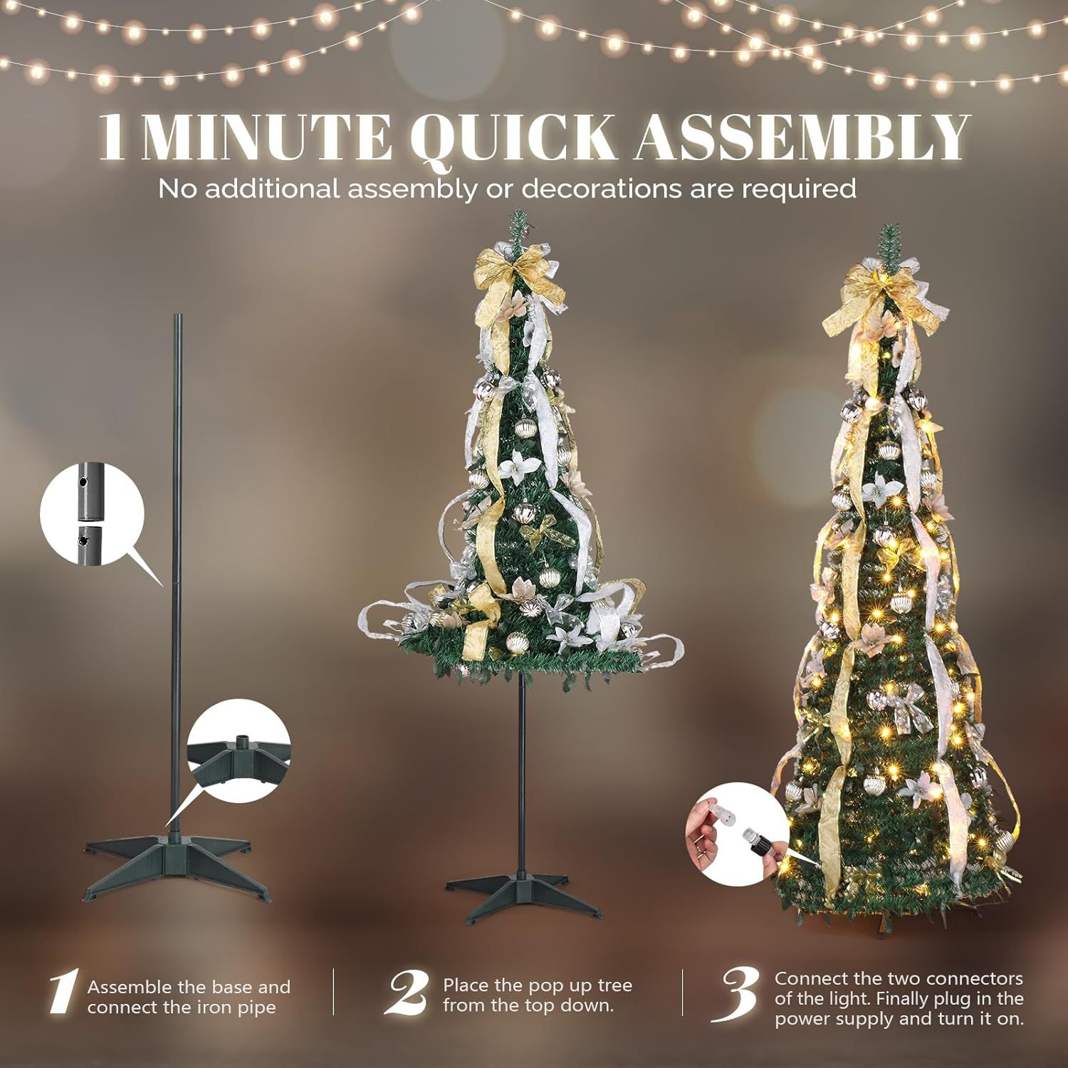 Folding Christmas Tree Decoration(Free Shipping) – sususummer.com