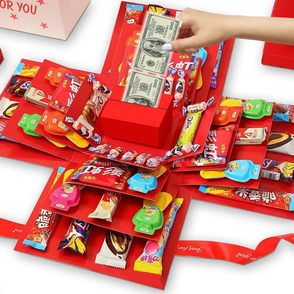 🎂Multi-layered Birthday Surprise Explosion Box🎁