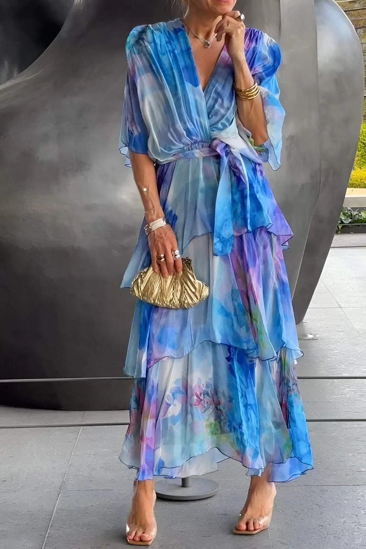 ELEGANT CHIFFON DRESS – sususummer.com