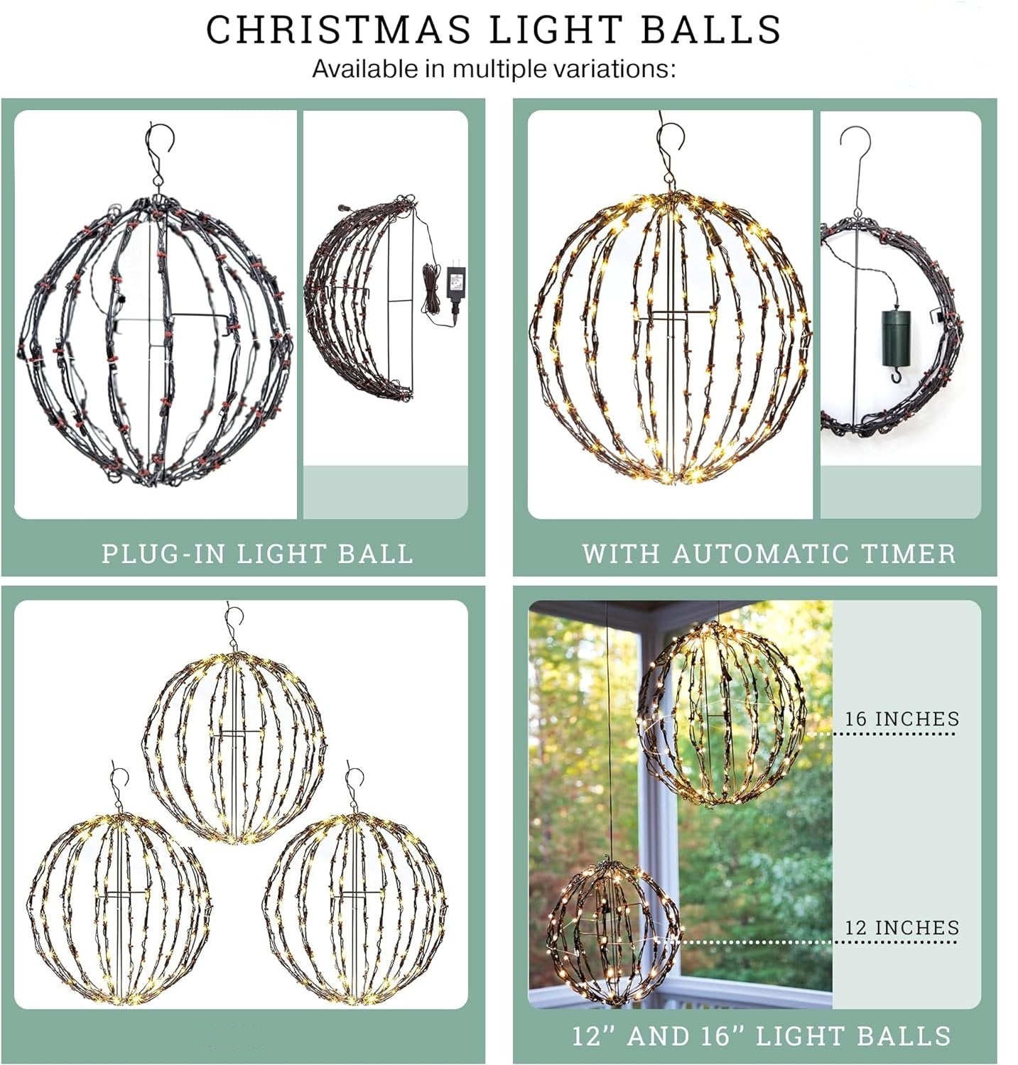 Lightweight Bright Light Ball