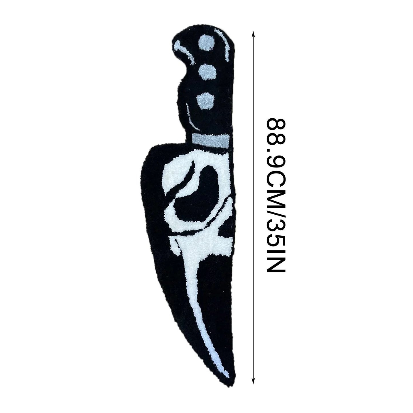 🎃Surprisingly Skull Knife Carpet