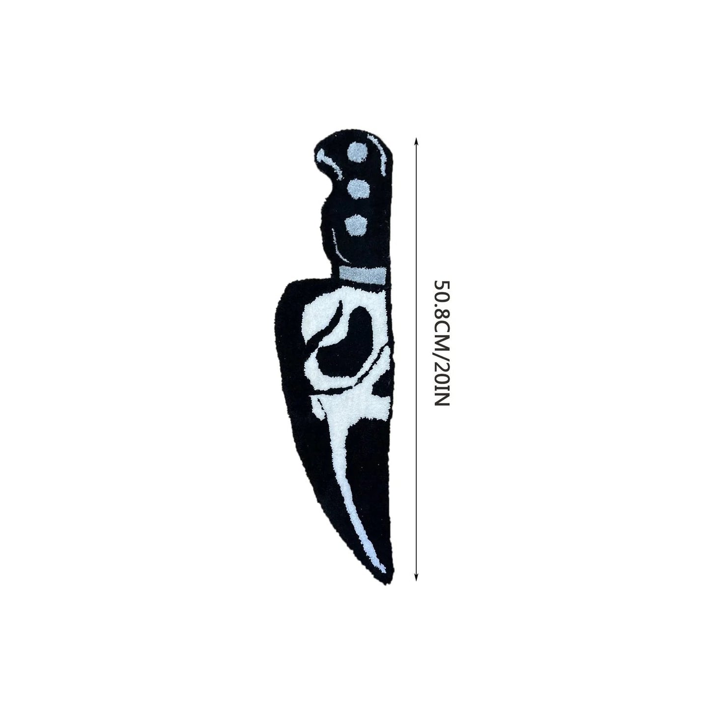 🎃Surprisingly Skull Knife Carpet