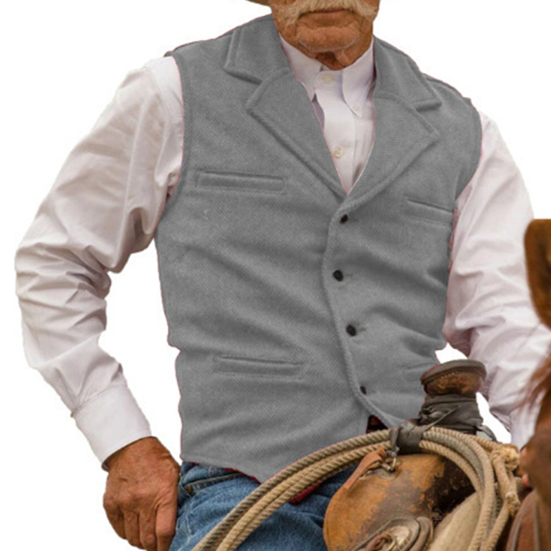 🔖 50% OFF! 🔥 Men's Slim Fit Casual Vest 👕💥