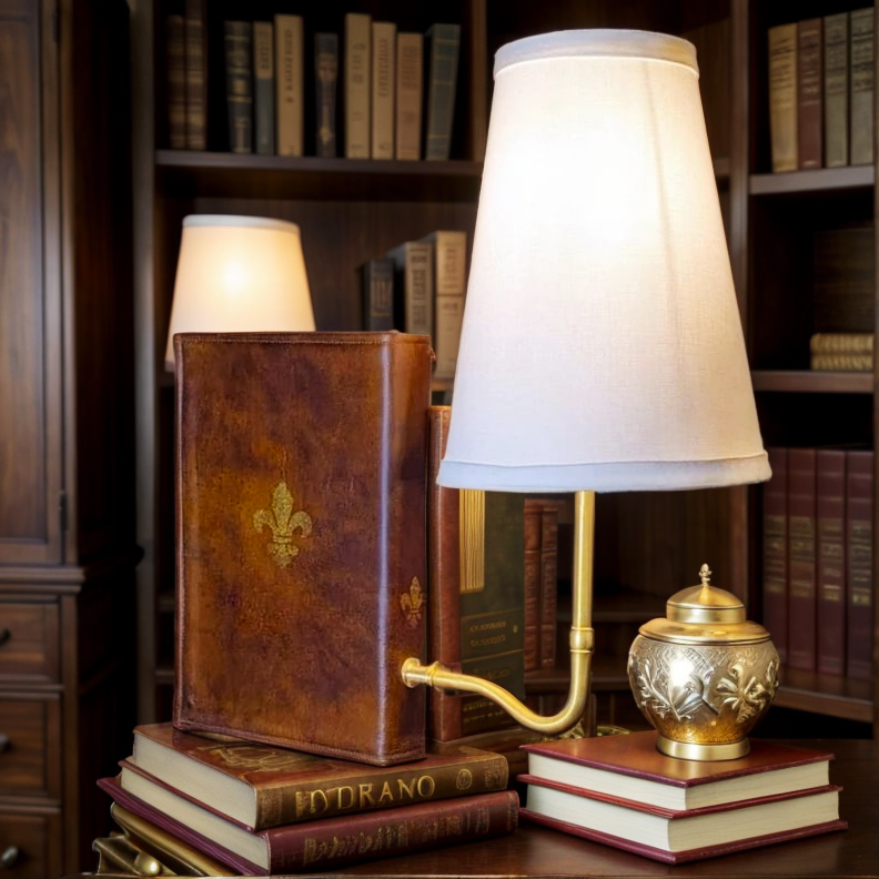 ✨Classic Literature Lamp – Illuminate Your Space with Timeless Elegance✨