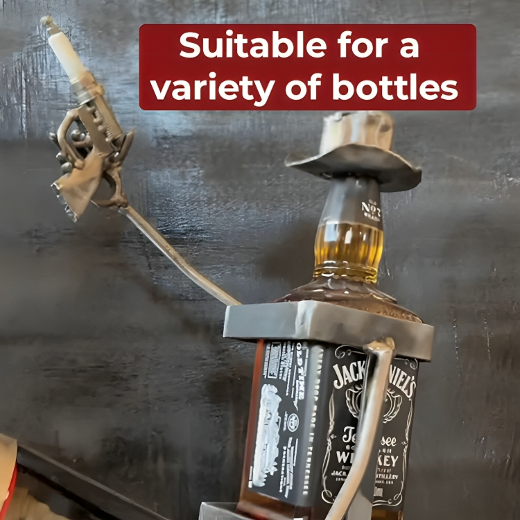 🍾Limited-time flash sale, 50% off 🍾Funny Metal Skull Skeleton Bar Decor