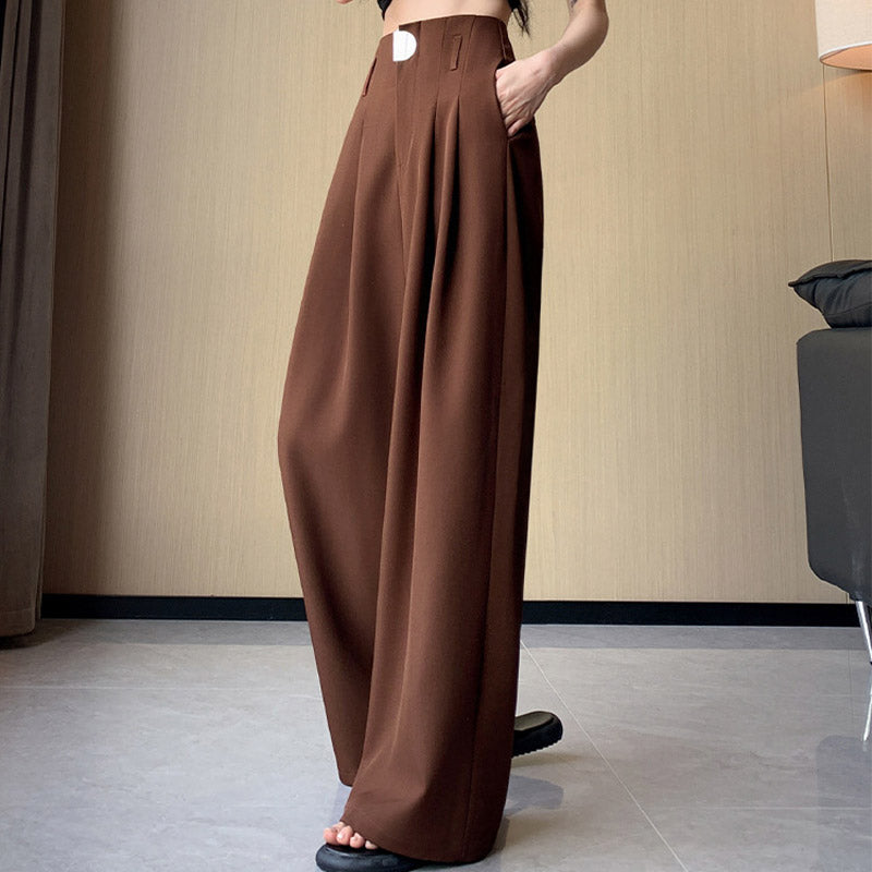 High-Waisted Wide-Leg Pants