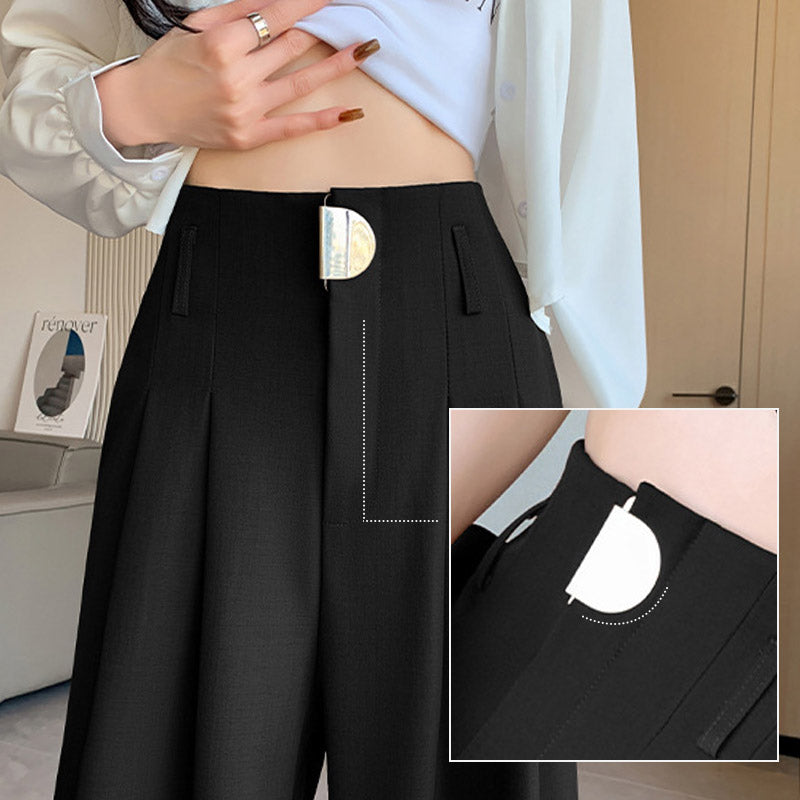 High-Waisted Wide-Leg Pants