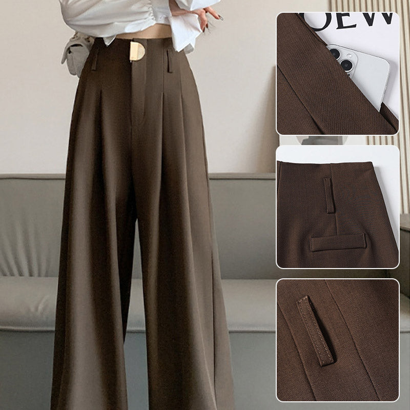 High-Waisted Wide-Leg Pants