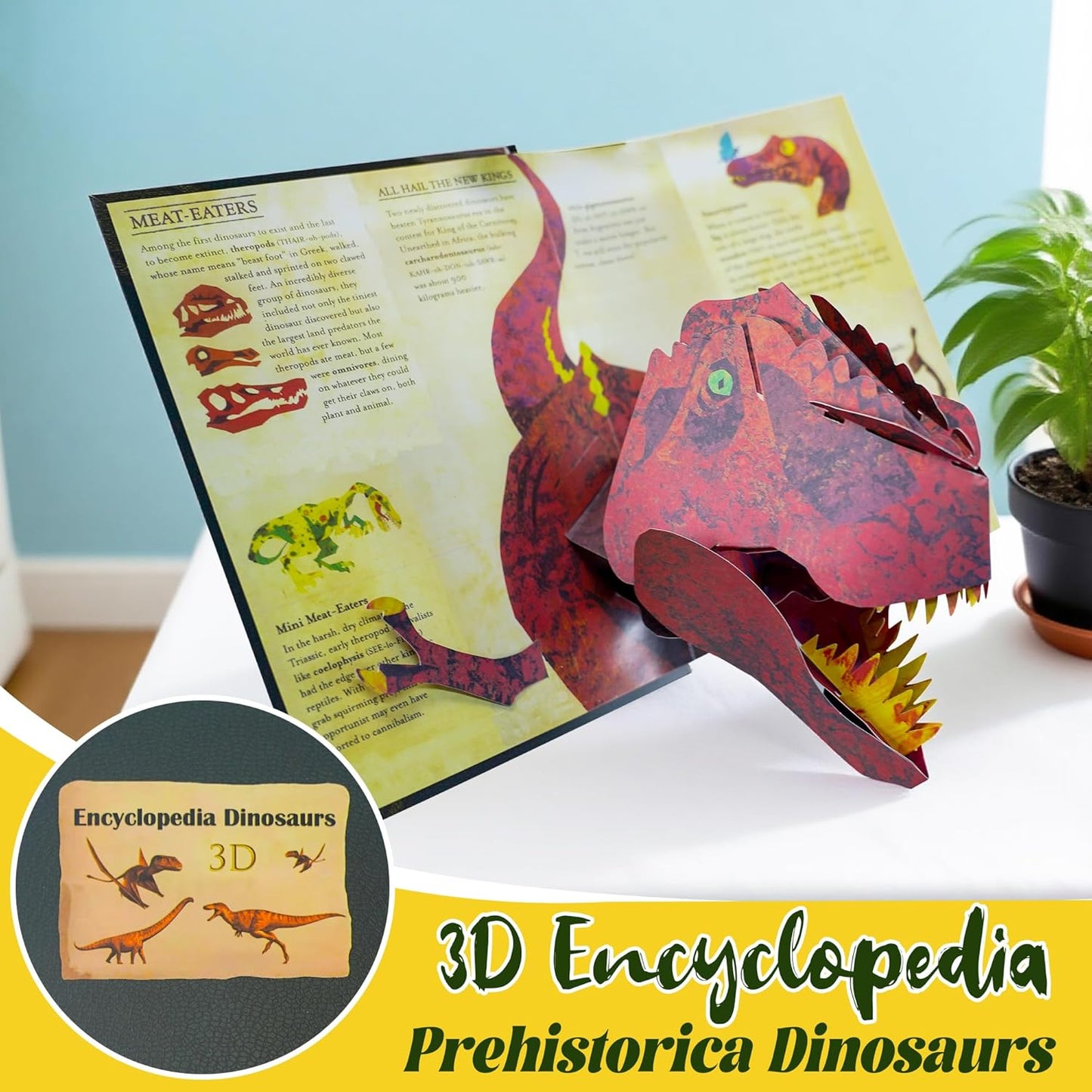 🦖 3D Encyclopedia Prehistoric Dinosaurs: Ignite children's intellectual journey of enlightenment! 📚