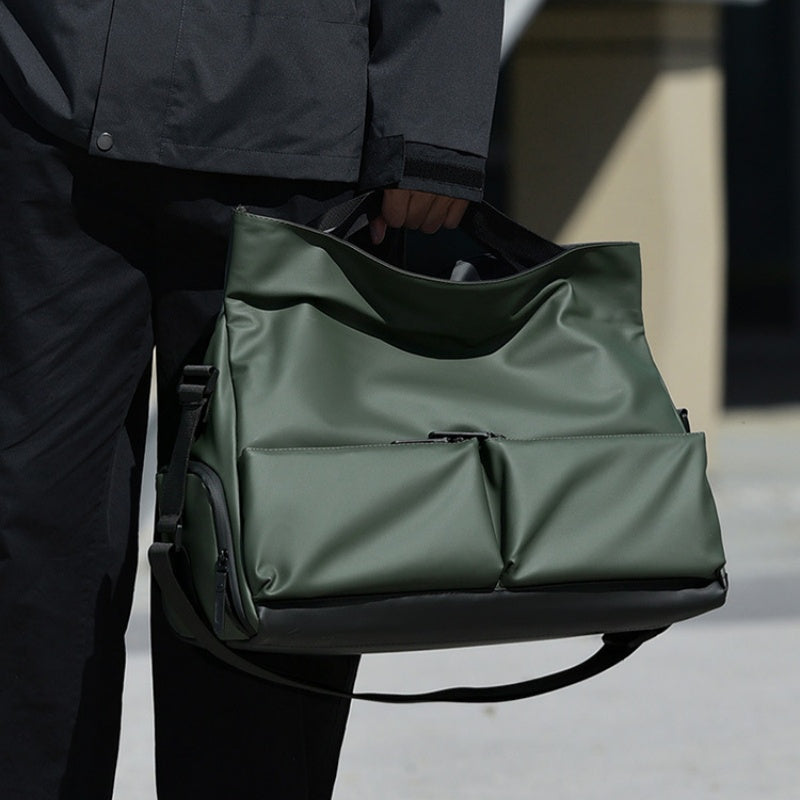 Waterproof Travel Duffel Bag with Shoe Compartment