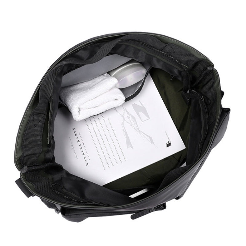 Waterproof Travel Duffel Bag with Shoe Compartment