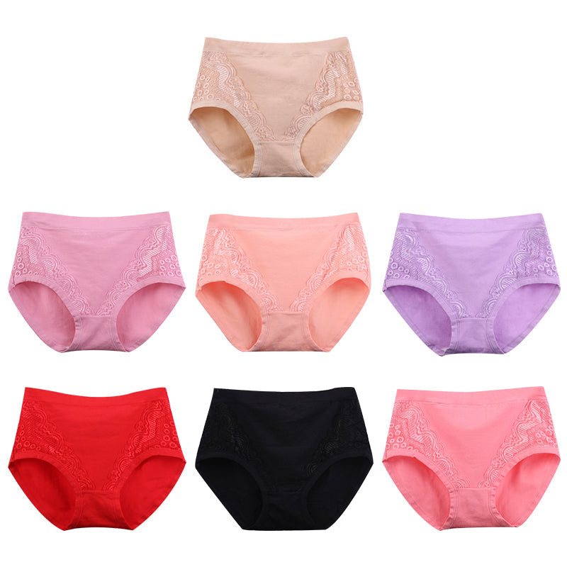 2023 Plus Size High Waist Leak Proof Cotton Panties - Hot Sale 48% OFF