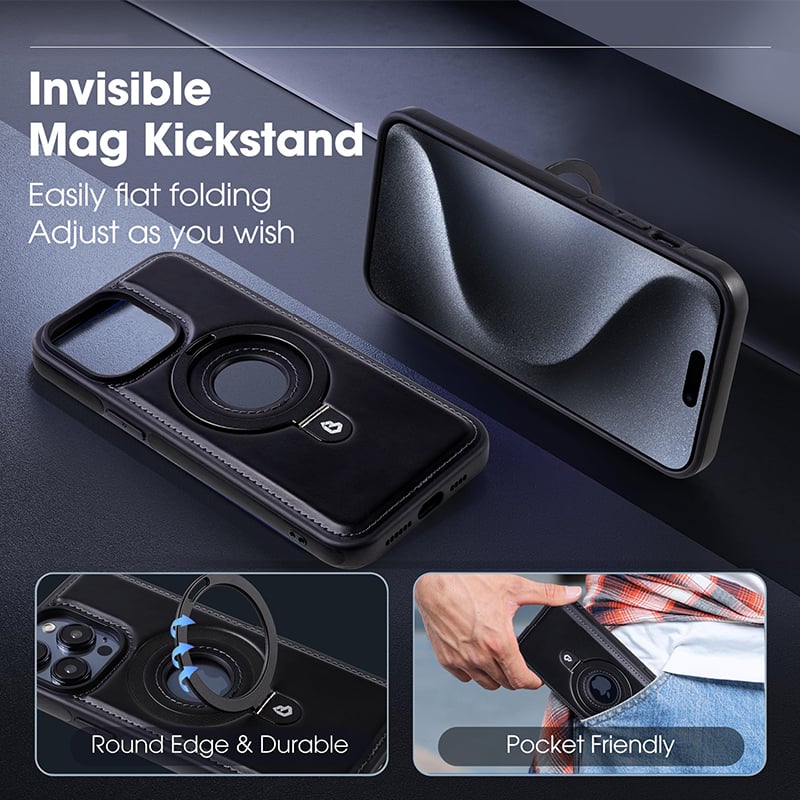 Luxurious Invisible Stand iPhone Case – sususummer.com