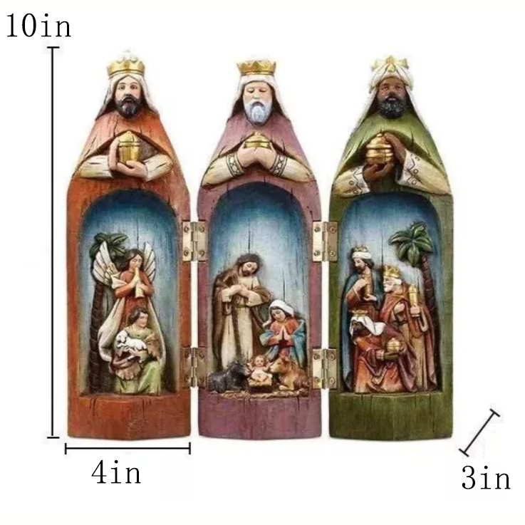 Three Wise Men Nativity Set
