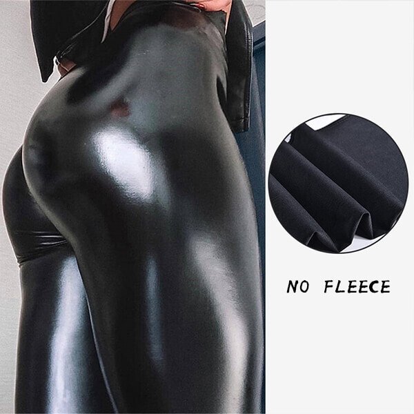 🎁New Year 2022 Sale -49%OFF🎁 S-shaped PU Leather Leggings