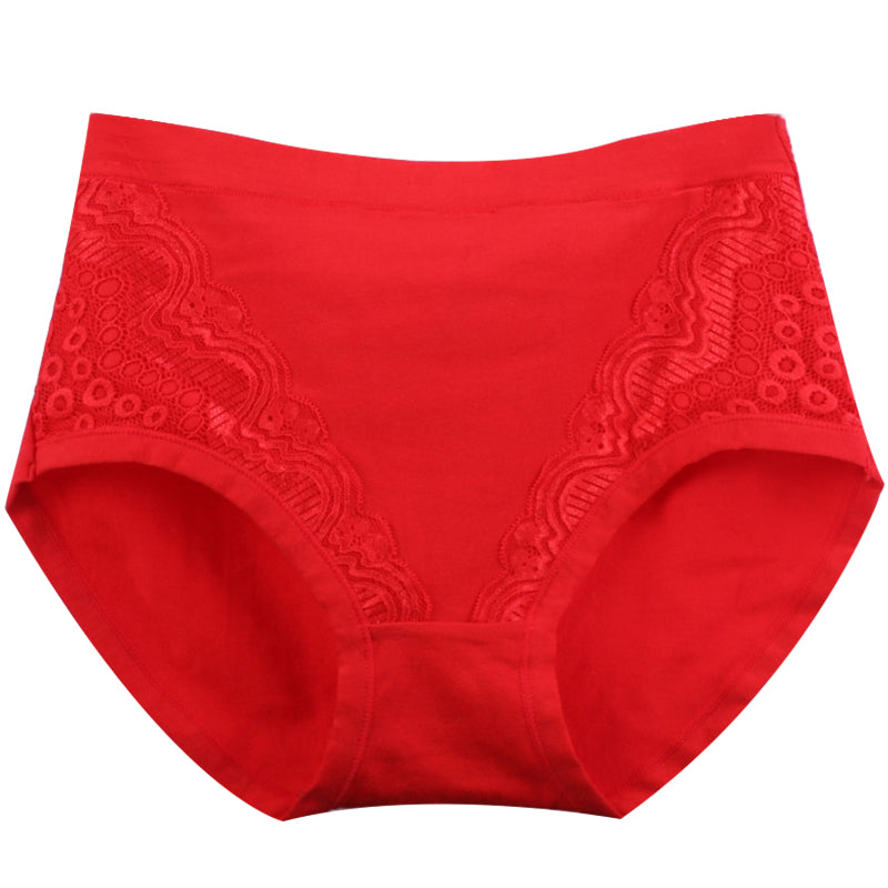 2023 Plus Size High Waist Leak Proof Cotton Panties