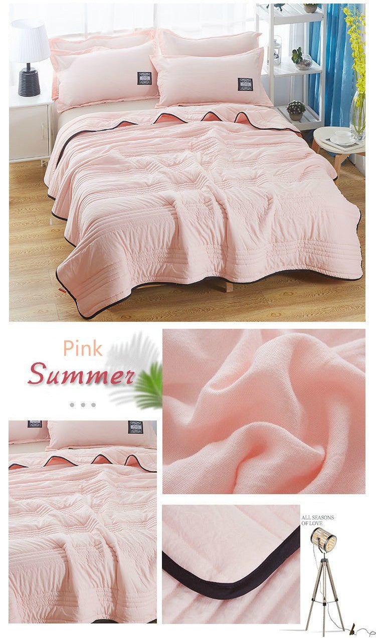 🎁Cool Ice Silk Summer Time Air  Blanket Queen King Size