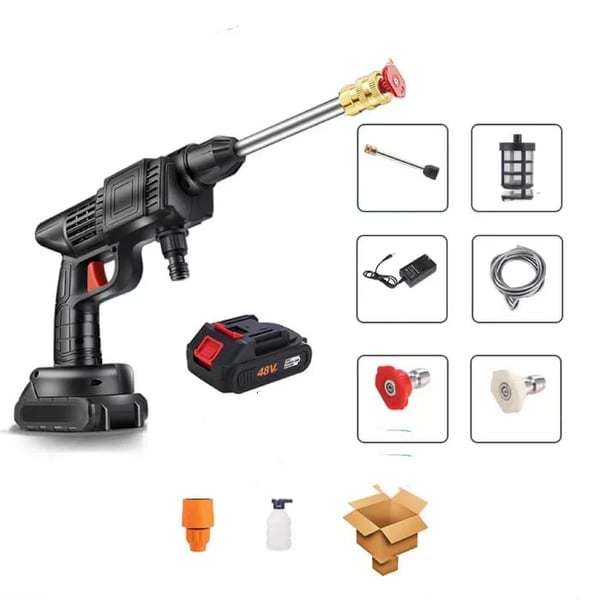 Cordless Portable High Pressure Spray Water Gun