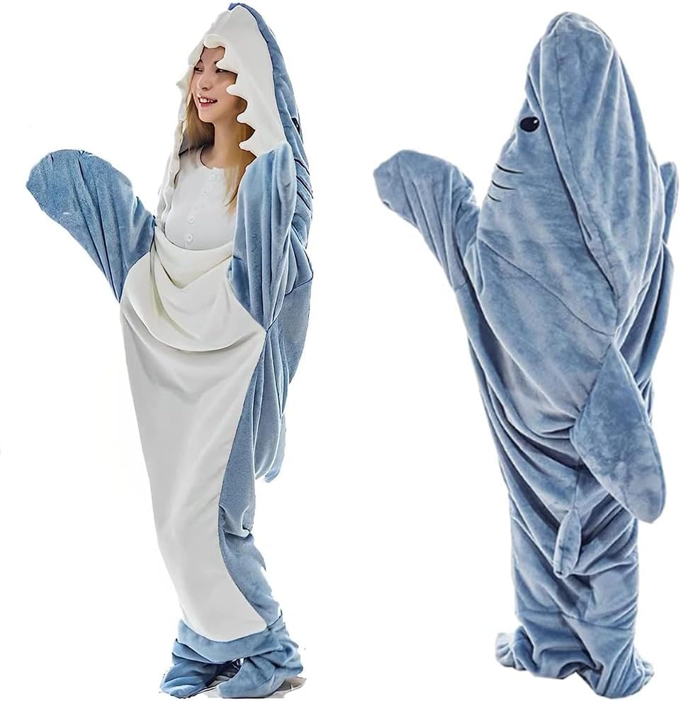 🎇Best Gift of 2023 50% OFF 🐬 Shark Blanket Flannel Loungewear