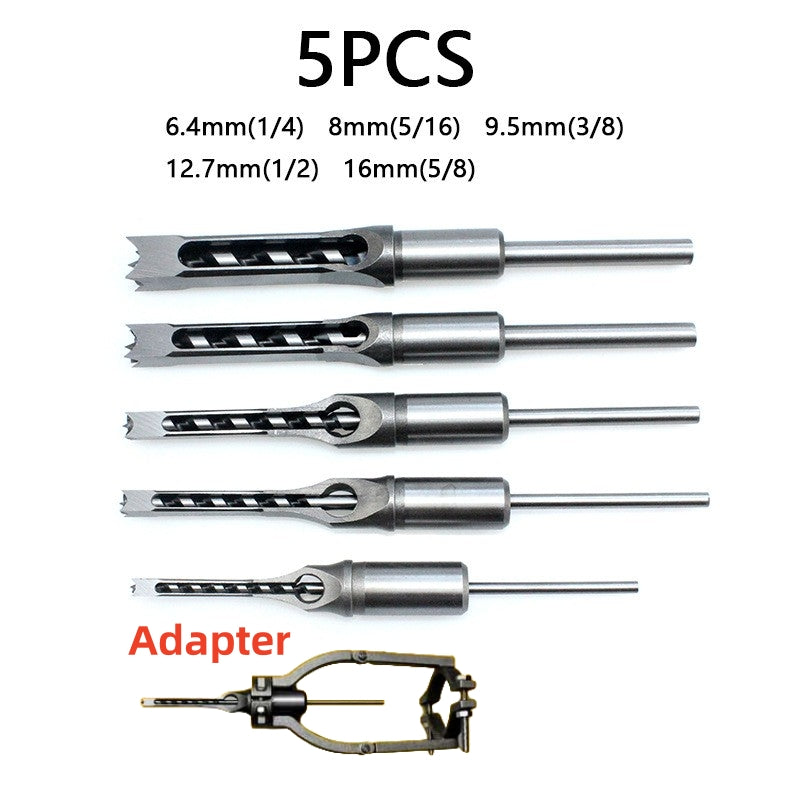 💥Efficient Woodworking Essential 💥 Adapter and Square-Headed Wood Chisel Set