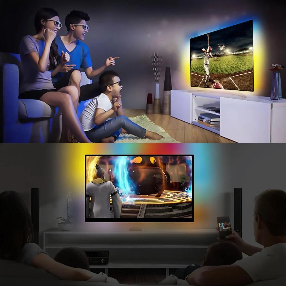 🔥Limited Time 50% Off! 🎁Ambilight TV PC Dream Screen USB LED Strip