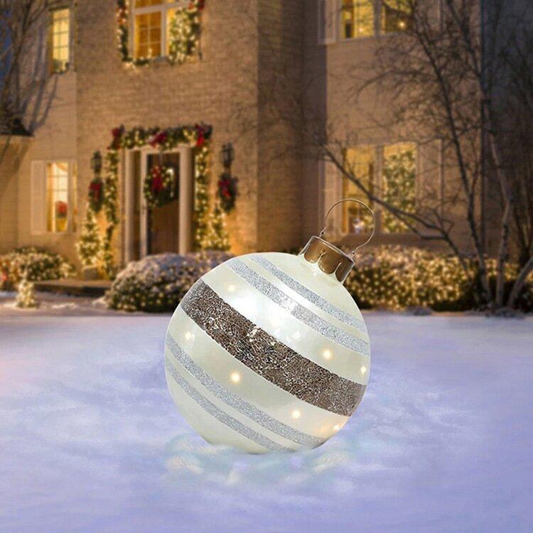 🎉Outdoor Christmas PVC inflatable Decorated Ball