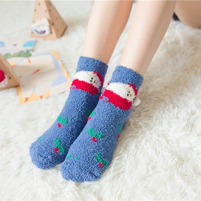 🎄Christmas Sale- 49% OFF🎁Cute Christmas Style Thickened Warm Socks